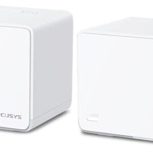 MERCUSYS WiFi 6 Mesh, sistema Whole Home Mesh WiFi 6, AX3000, até 2.402 Mbps a 5 GHz, controle dos pais, Halo H80X (2 pacotes)