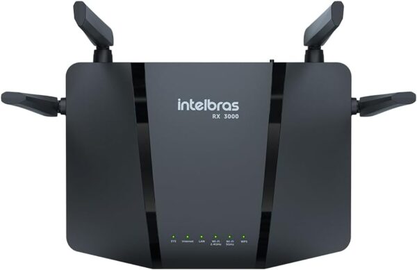 Roteador Wireless RX 3000 Preto Intelbras - Imagem 2