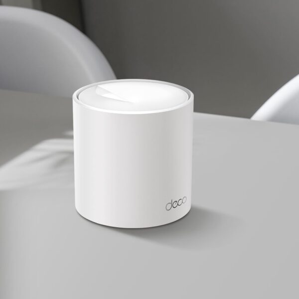[Novo] TP-Link Deco X10 (1-pack) | Sistema Wi-Fi Mesh 6 para toda a casa AX1500 - Cobertura de até 360 m², 3 portas Gigabit por unidade, canal de banda 80MHz, ODFMA, 1024 QAM, branco - Imagem 7