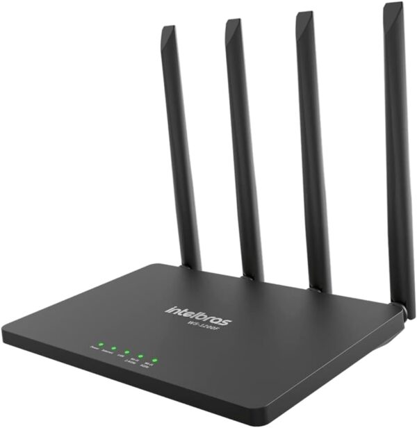 Roteador Wireless Intelbras Wi-force W5-1200F Preto - Imagem 4