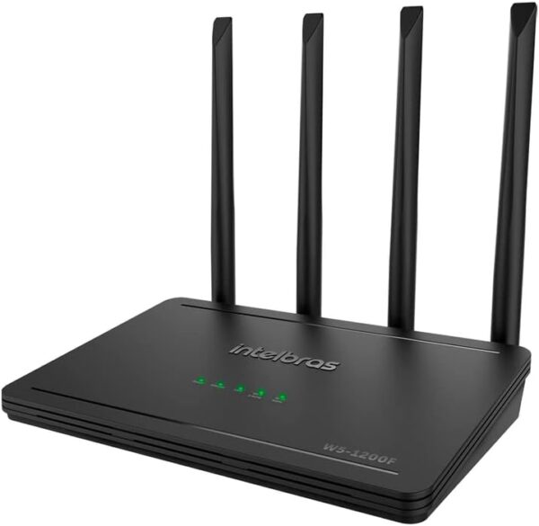 Roteador Wireless Intelbras Wi-force W5-1200F Preto - Imagem 2