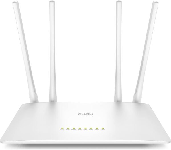 ROTEADOR GIGABIT DUAL-BAND WIFI CUDY AC1200 MODELO WR1200