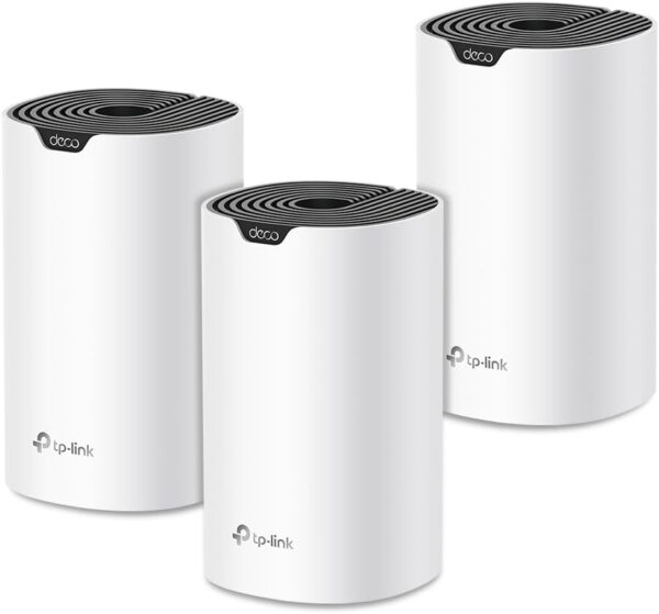 Kit Roteador Wi-Fi 5 Mesh TP-Link Deco S7 Dual-Band AC1900 – 3 unidades