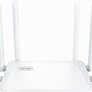 Roteador WiFi 5G Gigabit - Sinal Ultra Forte com 6 Antenas de 5dB, 3 Modos (Roteador/AP/Repetidor), Cobertura 300m Externas e 100m Internas -Velocidade Wi-FI até 867 Mbps (5GHz) + 300 Mbps (2,4GHz)