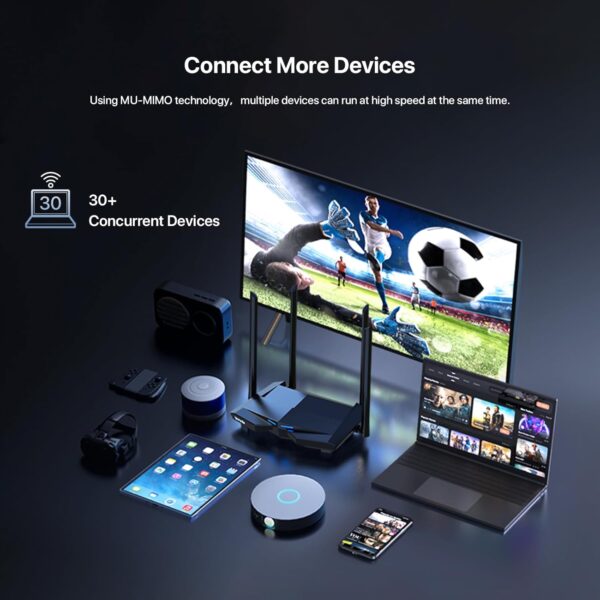 Rot Wifi Giga Ac1200Mbps 4Ant Tenda Ac10, Tenda, Roteadores - Imagem 6